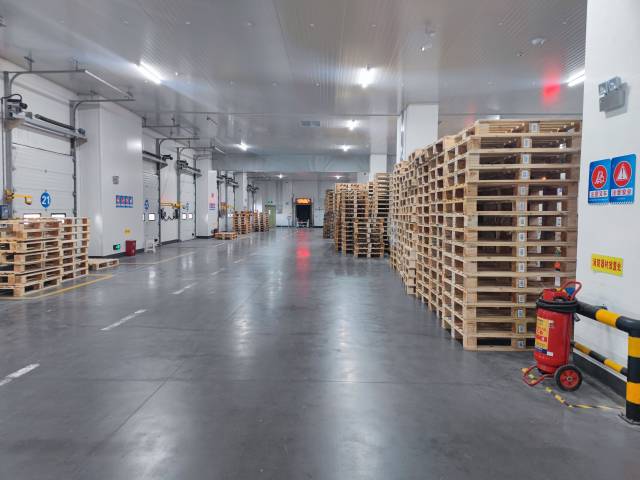 湛江天湛项目月台区域。 湛江天湛项目月台区域。