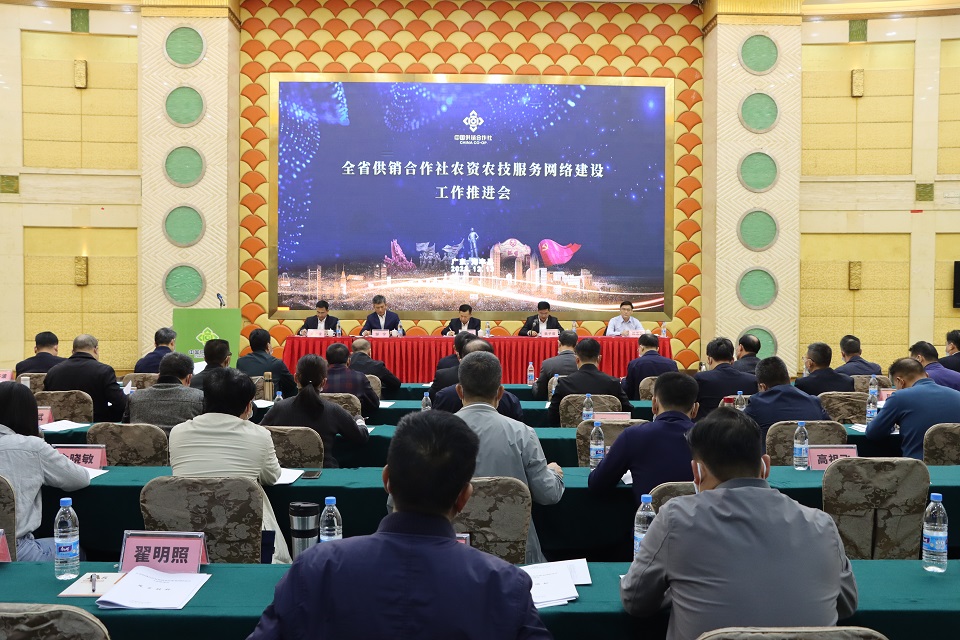 省社召开全省供销合作社农资农技服务网络建设工作推进会